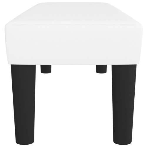Klupa bijeli 100x30x30 cm od umjetne kože - Bijela 100 x 30 x 30 cm Cijena