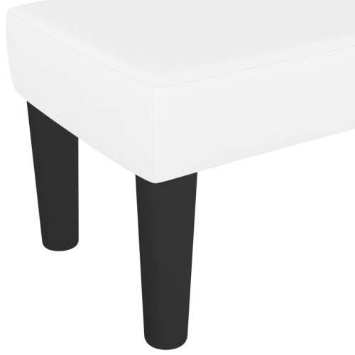 Klupa bijeli 100x30x30 cm od umjetne kože - Bijela 100 x 30 x 30 cm Cijena