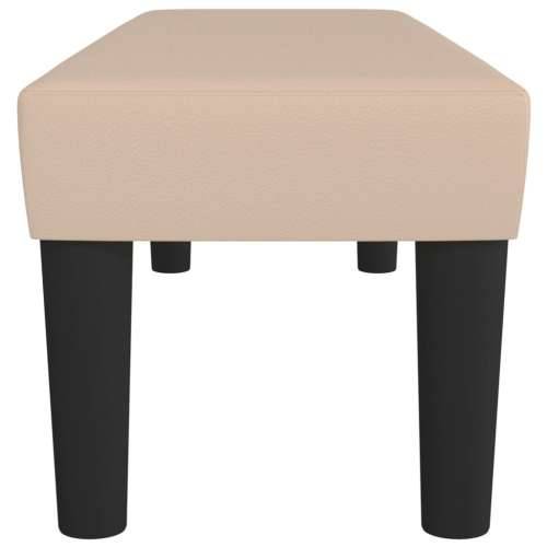 Klupa boja cappuccina 100x30x30 cm od umjetne kože - Boja cappuccina 100 x 30 x 30 cm Cijena