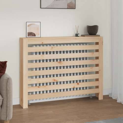 Maska za radijator - Pokrov za radijator 108,5 x 19 x 84 cm od masivne borovine - Prirodna 108.5 x 19 x 84 cm 1 Cijena