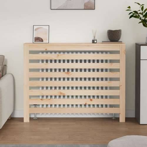 Maska za radijator - Pokrov za radijator 108,5 x 19 x 84 cm od masivne borovine - Prirodna 108.5 x 19 x 84 cm 1 Cijena