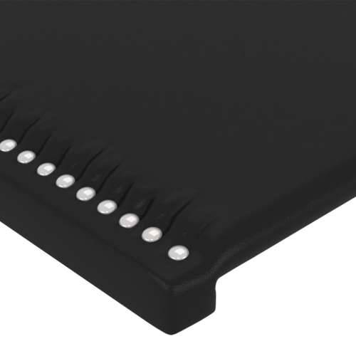 Uzglavlje s ušima crno 83x16x78/88 cm od umjetne kože - Crna 83 x 16 x 78/88 cm 1 Cijena