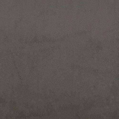 Uzglavlje s ušima tamnosivo 103x16x118/128 cm baršunasto - Tamno siva 103 x 16 x 118/128 cm 1 Cijena