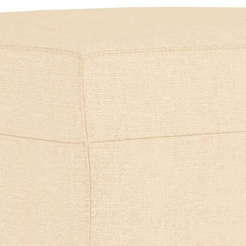 Tabure krem 60 x 50 x 41 cm od tkanine - Krema 60 x 50 x 41 cm 1 Cijena