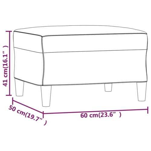 Tabure krem 60 x 50 x 41 cm od tkanine - Krema 60 x 50 x 41 cm 1 Cijena