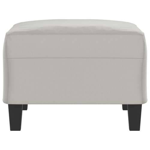 Tabure svjetlosivi 70 x 55 x 41 cm od mikrovlakana - Svjetlosiva 70 x 55 x 41 cm 1 Cijena