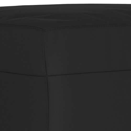 Tabure crni 70 x 55 x 41 cm od mikrovlakana - Crna 70 x 55 x 41 cm 1 Cijena