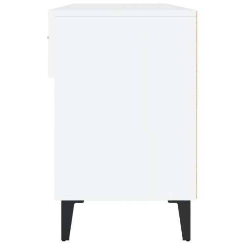 Ormarić za cipele sjajni bijeli 102x35x55 cm konstruirano drvo - Visoko sjajno bijela 1 Cijena