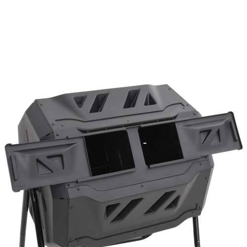 Vrtna posuda za kompost crna 73 x 64 x 95 cm 160 L Cijena