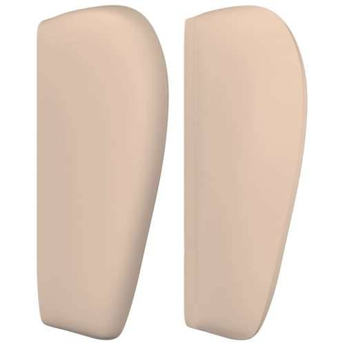 Uzglavlje s ušima boja cappuccina 203x23x78/88 cm umjetna koža - Boja cappuccina 203 x 23 x 78/88 cm 1 Cijena