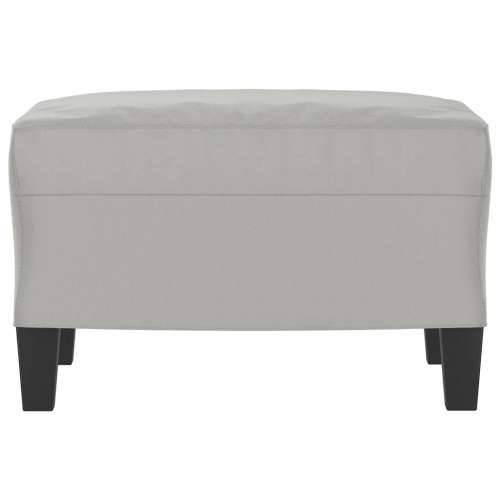 Tabure svjetlosivi 60 x 50 x 41 cm od mikrovlakana - Svjetlosiva 60 x 50 x 41 cm 1 Cijena