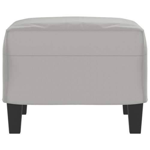 Tabure svjetlosivi 60 x 50 x 41 cm od mikrovlakana - Svjetlosiva 60 x 50 x 41 cm 1 Cijena