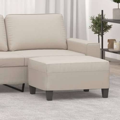 Tabure krem 70 x 55 x 41 cm od mikrovlakana - Krema 70 x 55 x 41 cm 1 Cijena
