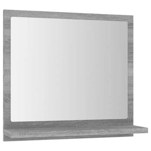 Kupaonsko ogledalo boja sivog hrasta 40 x 10,5x 37 cm drveno - Sivi hrast sonoma 40 x 10.5 x 37 cm 1 Cijena