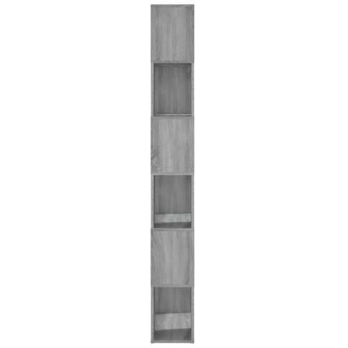 Ormarić za knjige / pregrada siva boja hrasta 60 x 24 x 186 cm - Sivi hrast sonoma 1 60 x 24 x 186 cm Cijena