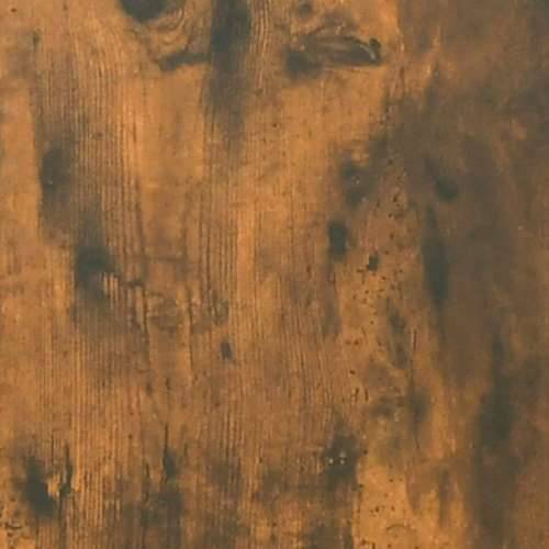 Zidni ormarić dimljenog hrasta 80x33x80 cm konstruirano drvo Cijena
