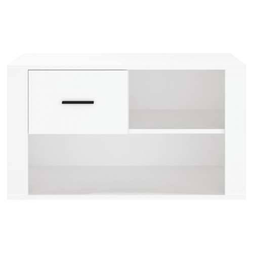 Ormarić za cipele bijeli 80 x 35 x 45 cm od konstruiranog drva - Bijela 1 Cijena