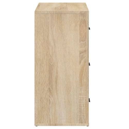 Komoda boja hrasta sonome 80 x 33 x 70 cm od konstruiranog drva - sonoma hrast 1 Cijena
