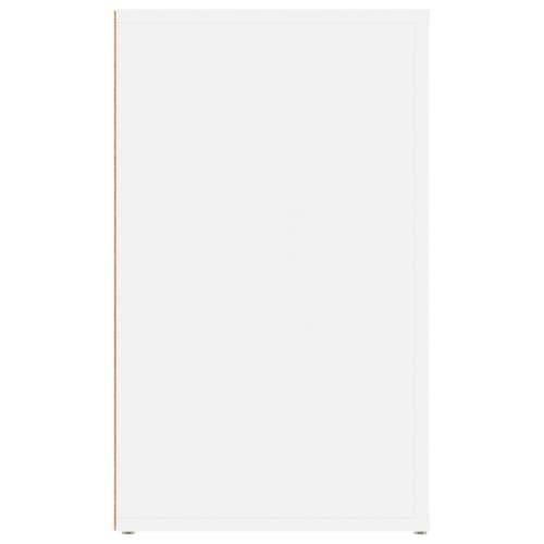 Noćni ormarić bijeli 50 x 36 x 60 cm od konstruiranog drva - Bijela 1 Cijena