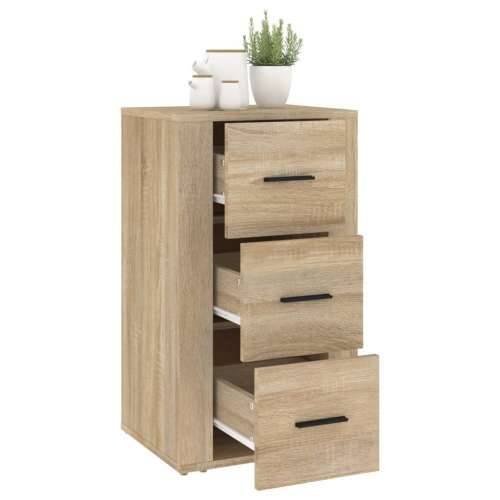 Komoda boja hrasta sonome 40 x 33 x 70 cm od konstruiranog drva - sonoma hrast 1 Cijena