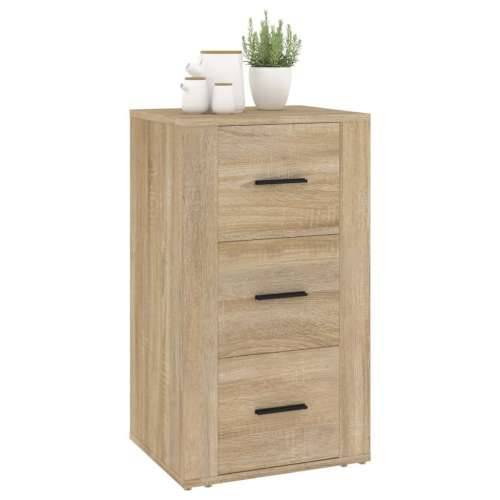 Komoda boja hrasta sonome 40 x 33 x 70 cm od konstruiranog drva - sonoma hrast 1 Cijena
