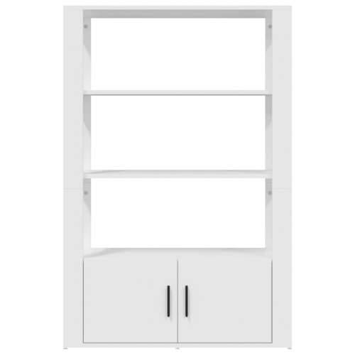 Komoda bijela 80 x 30 x 119,5 od konstruiranog drva - Bijela 1 Cijena