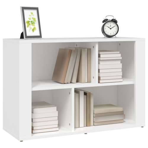 Komoda bijela 80 x 30 x 54 cm od konstruiranog drva - Bijela 1 Cijena