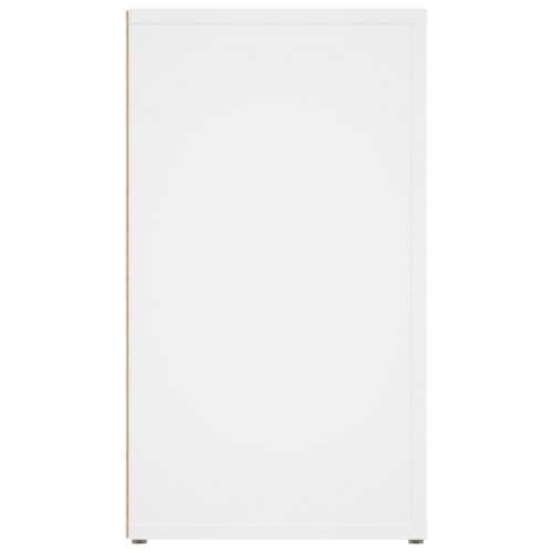 Komoda bijela 80 x 30 x 54 cm od konstruiranog drva - Bijela 1 Cijena