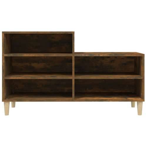 Ormarić za cipele boja hrasta 102x36x60 cm konstruirano drvo - Dimljeni hrast 1 Cijena