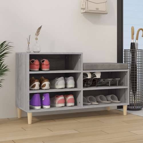 Ormarić za cipele boja hrasta 102x36x60 cm konstruirano drvo - Sivi hrast sonoma 1 Cijena