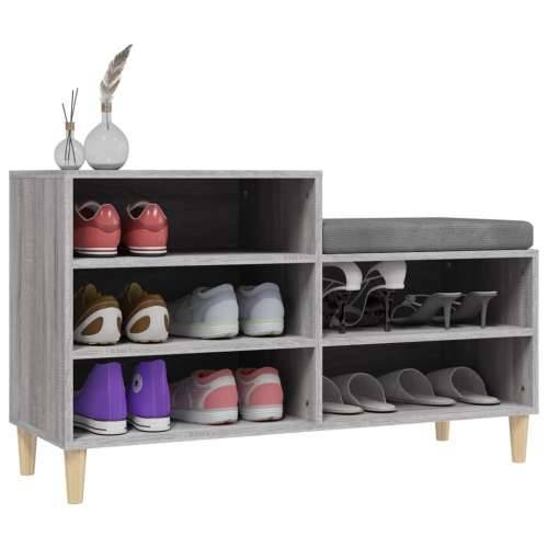 Ormarić za cipele boja hrasta 102x36x60 cm konstruirano drvo - Sivi hrast sonoma 1 Cijena