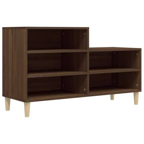 Ormarić za cipele boja hrasta 102x36x60 cm konstruirano drvo - Smeđi hrast 1 Cijena