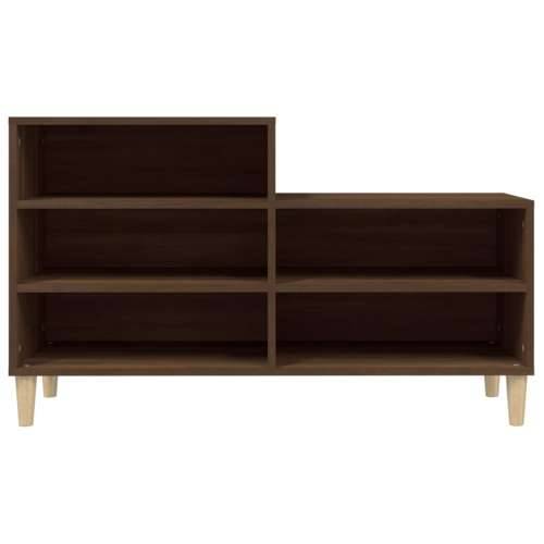 Ormarić za cipele boja hrasta 102x36x60 cm konstruirano drvo - Smeđi hrast 1 Cijena