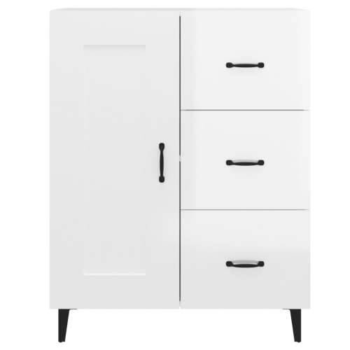 Komoda sjajna bijela 69,5x34x90 cm od konstruiranog drva - Visoko sjajno bijela 1 Cijena