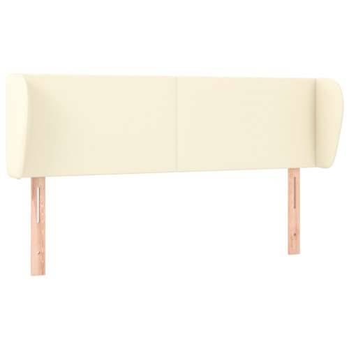Uzglavlje s ušima crno 163x23x78/88 cm od umjetne kože - Crna 163 x 23 x 78/88 cm 1 Cijena