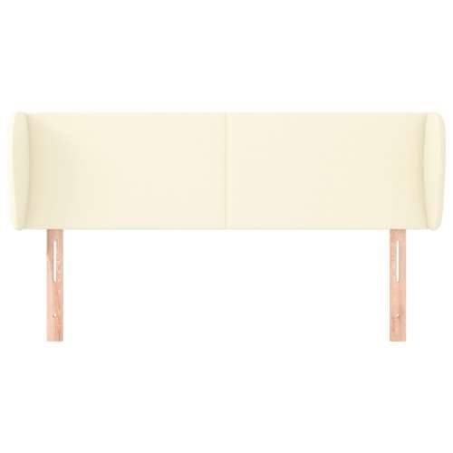 Uzglavlje s ušima crno 163x23x78/88 cm od umjetne kože - Crna 163 x 23 x 78/88 cm 1 Cijena