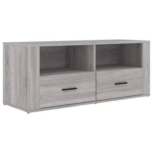 TV ormarić boja hrasta sonome 100x35x40 cm konstruirano drvo - Sivi hrast sonoma 1 Cijena
