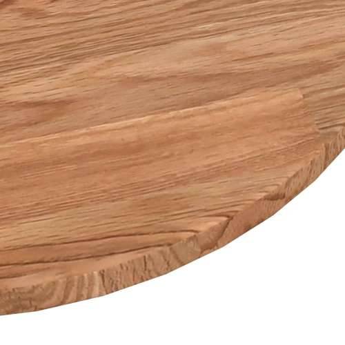 Okrugla stolna ploča smeđa Ø 80 x 1,5 cm tretirana hrastovina - Svjetlosmeđa Ø 80 x 1.5 cm 1 Cijena