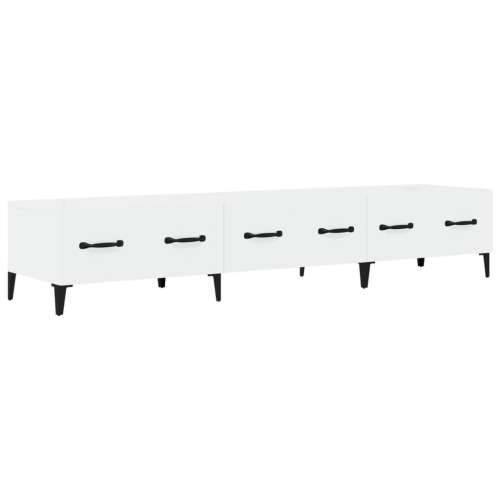 TV ormarić sjajni bijeli 150 x 34,5 x 30 cm konstruirano drvo - Visoko sjajno bijela 1 Cijena