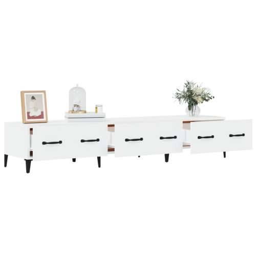 TV ormarić sjajni bijeli 150 x 34,5 x 30 cm konstruirano drvo - Visoko sjajno bijela 1 Cijena