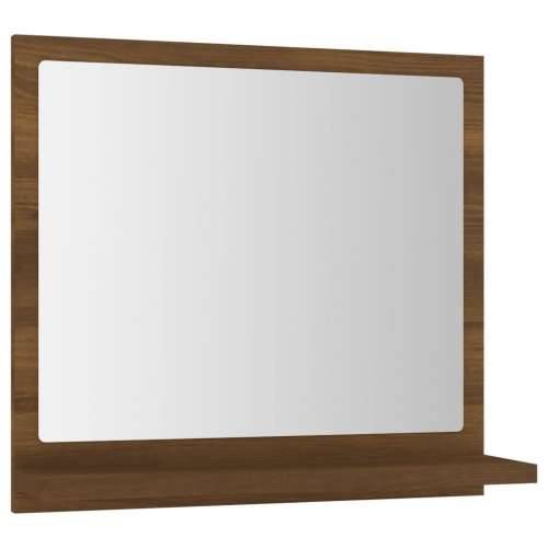 Kupaonsko ogledalo boja smeđeg hrasta 40 x 10,5 x 37 cm drveno - Smeđi hrast 40 x 10.5 x 37 cm 1 Cijena