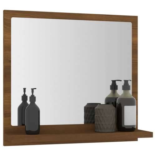 Kupaonsko ogledalo boja smeđeg hrasta 40 x 10,5 x 37 cm drveno - Smeđi hrast 40 x 10.5 x 37 cm 1 Cijena
