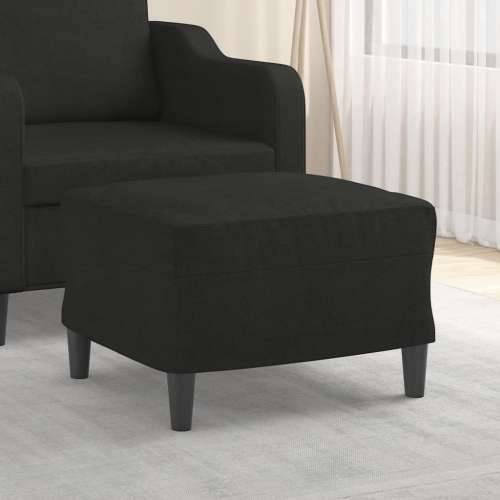 Tabure crni 60 x 50 x 41 cm od tkanine - Crna 60 x 50 x 41 cm 1 Cijena