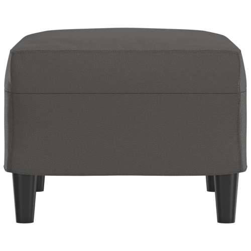 Tabure sivi 60 x 50 x 41 cm od umjetne kože - Siva 60 x 50 x 41 cm 1 Cijena
