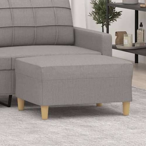 Tabure svjetlosivi 70 x 55 x 41 cm od tkanine - Svjetlosiva 70 x 55 x 41 cm 1 Cijena