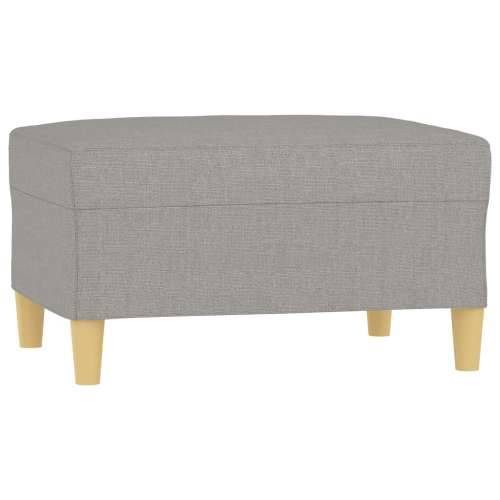 Tabure svjetlosivi 70 x 55 x 41 cm od tkanine - Svjetlosiva 70 x 55 x 41 cm 1 Cijena