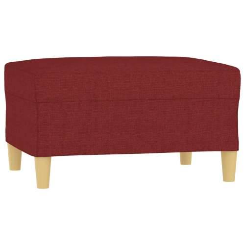 Tabure crvena boja vina 70 x 55 x 41 cm od tkanine - boja crnog vina 70 x 55 x 41 cm 1 Cijena