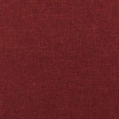 Tabure crvena boja vina 70 x 55 x 41 cm od tkanine - boja crnog vina 70 x 55 x 41 cm 1 Cijena