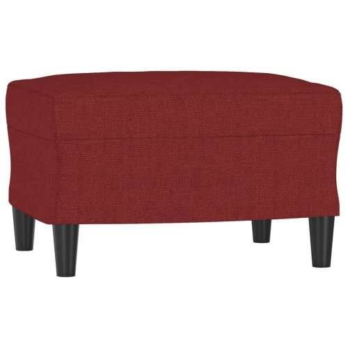 Tabure crvena boja vina 60 x 50 x 41 cm od tkanine - boja crnog vina 60 x 50 x 41 cm 1 Cijena