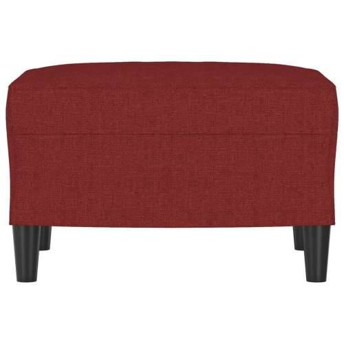 Tabure crvena boja vina 60 x 50 x 41 cm od tkanine - boja crnog vina 60 x 50 x 41 cm 1 Cijena